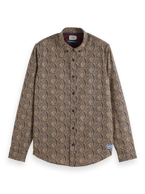 SCOTCH & SODA Skjorte  beige / natblå