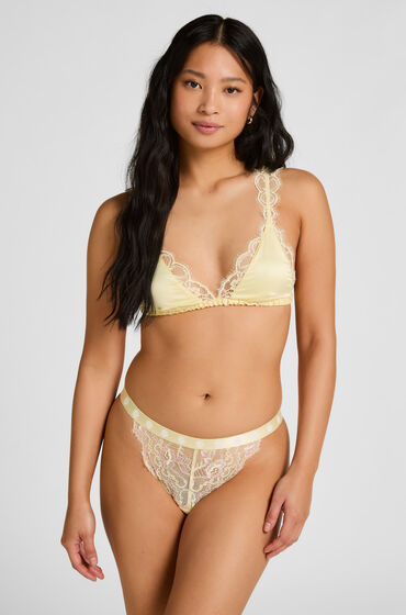 Hunkemöller G-streng Kiss Gul