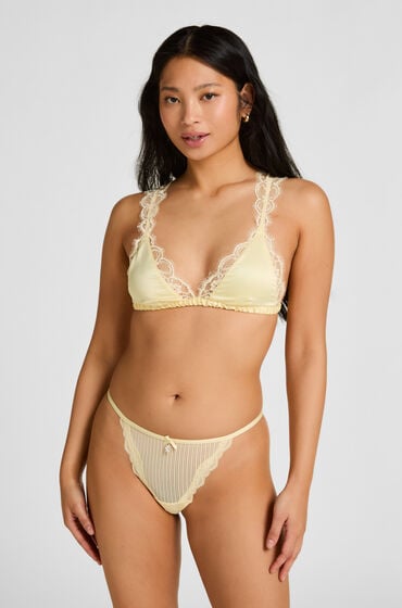 Hunkemöller String Fruity Gul