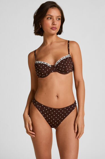 Hunkemöller Bikiniunderdel Algarve Brun
