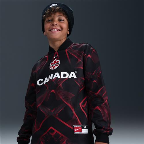 Canada Hollywood Keeper Nike Dri-FIT-fodboldtrøje til større børn - sort
