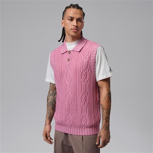 Jordan Sport-golfsweatervest til mænd - Pink