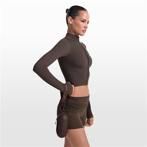 NikeSKIMS Hardshell-brilleetui til kvinder - brun