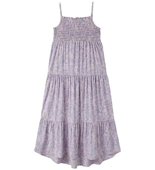 Name It Kjole - NkfVinaya - Lavender Fog/Paisley Flowers