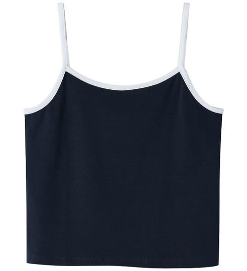 LMTD Top - NlfBenedicte - Dark Sapphire/W. Bright White