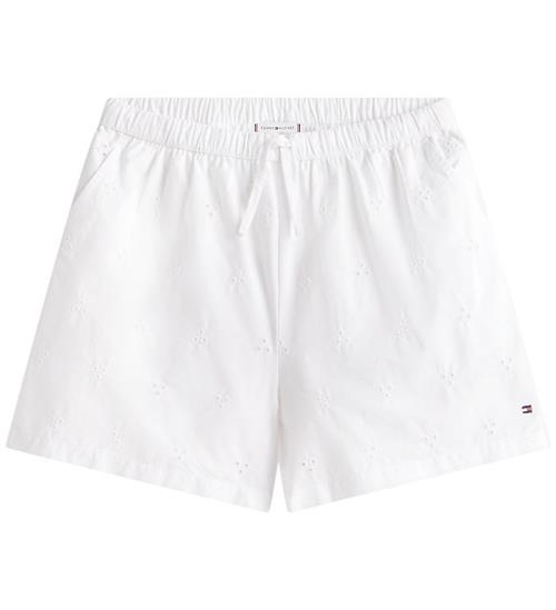 Tommy Hilfiger Shorts - Hulmønster - Hvid