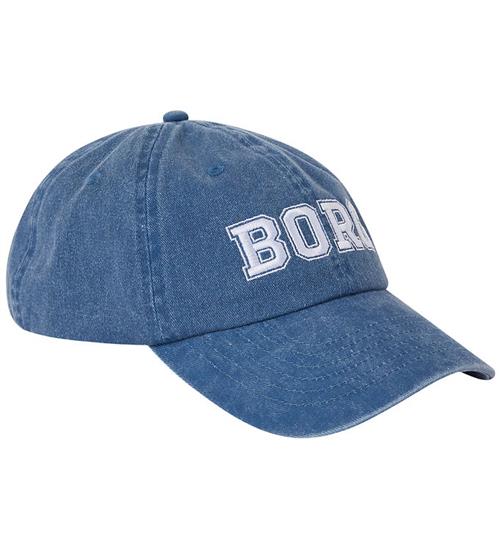 Björn Borg Kasket - Washed Bold Logo - Monaco Blue