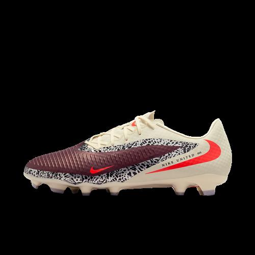 Nike United Phantom 6 Low Academy-fodboldstøvler til flere typer underlag - rød