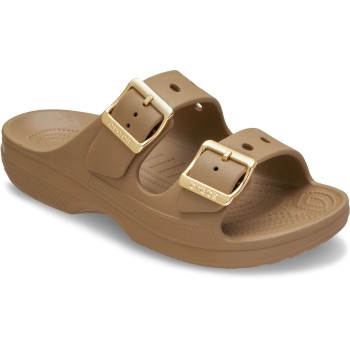 Crocs Saturday Metallic Buckle Sandal Brun not spec US W10 (EU 41-42) Dame