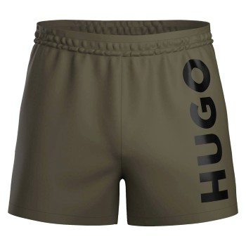 HUGO Badebukser Abas Swim Shorts Mørkgrøn  polyester Medium Herre