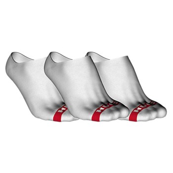 HUGO Strømper 3P Plush Tape Socks Hvid bomuld Str 39/42