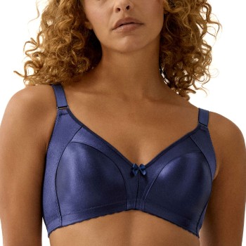 NATURANA BH Heritage Minimizer Soft Bra Mørkblå polyamid E 95 Dame