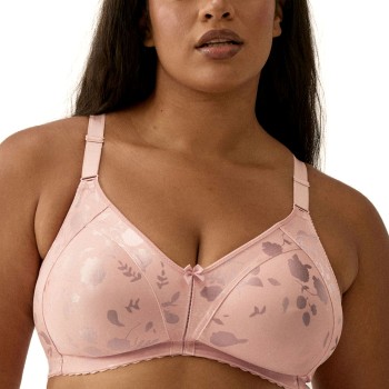 NATURANA BH Heritage Minimizer Soft Bra Floral Rosa polyamid B 85 Dame