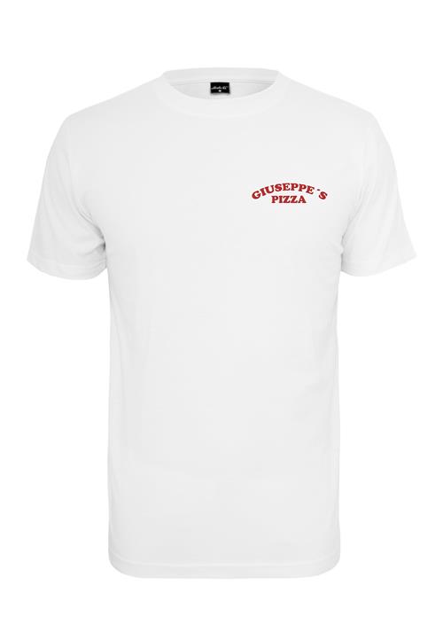 Mister Tee Bluser & t-shirts 'Giuseppe's Pizzeria'  rød / sort / hvid