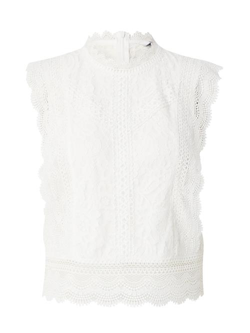 ONLY Bluse 'Karo'  hvid