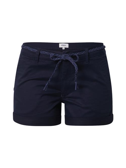 ONLY Lærredsbukser 'ONLEvelyn'  mørkeblå