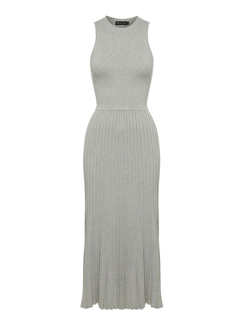 Willa Strikkjole 'LYRIC DRESS'  grå