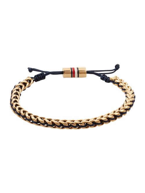 TOMMY HILFIGER Armbånd  navy / guld / rød / hvid