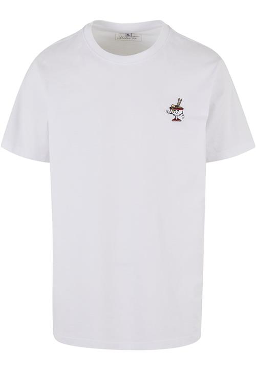 Mister Tee Bluser & t-shirts 'Peace Noodles'  gul / mørkerød / sort / hvid