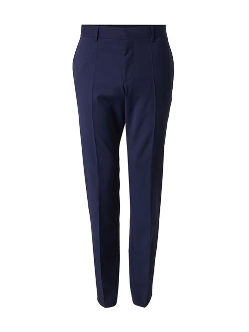 BOSS Bukser med fals 'Genius'  mørkeblå