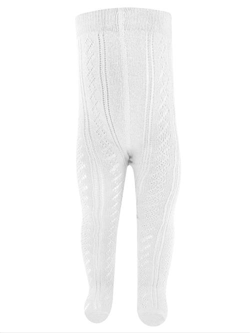 EWERS Strømpebukser 'Traforato'  hvid