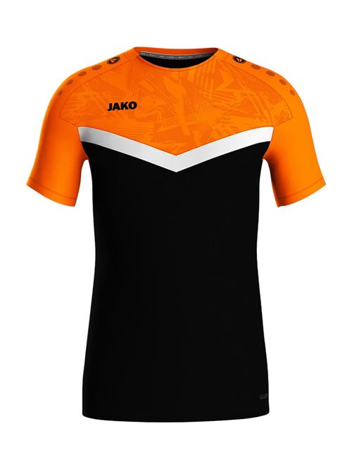 JAKO Funktionsskjorte  lysegrå / orange / sort