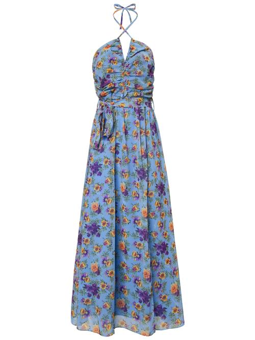 Influencer Sommerkjole  himmelblå / grøn / lilla / orange