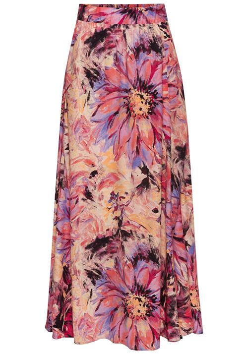 Se LASCANA Nederdel  lilla / orange / pink / pudder hos About You