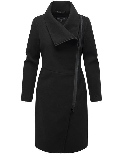 NAVAHOO Overgangsfrakke 'Samtrose'  sort