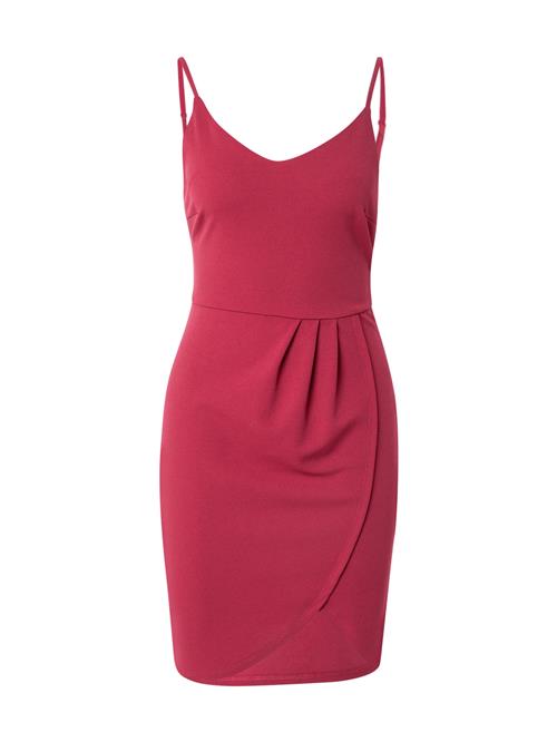 VILA Kjole  vinrød / mørkerød