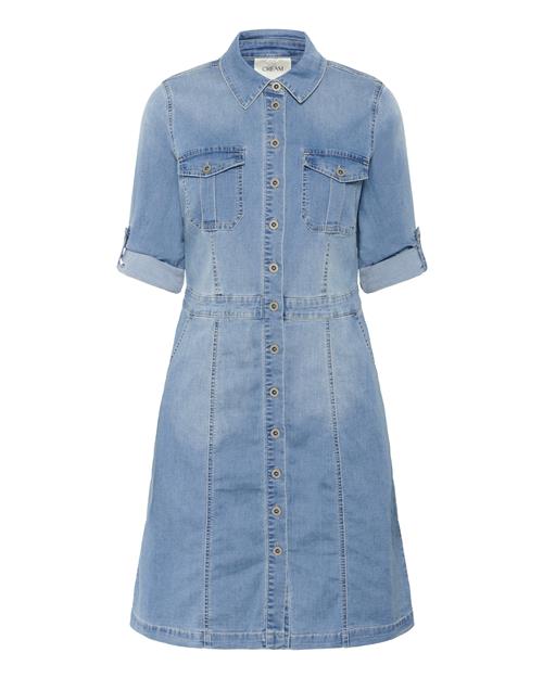 Cream Kjole  blue denim
