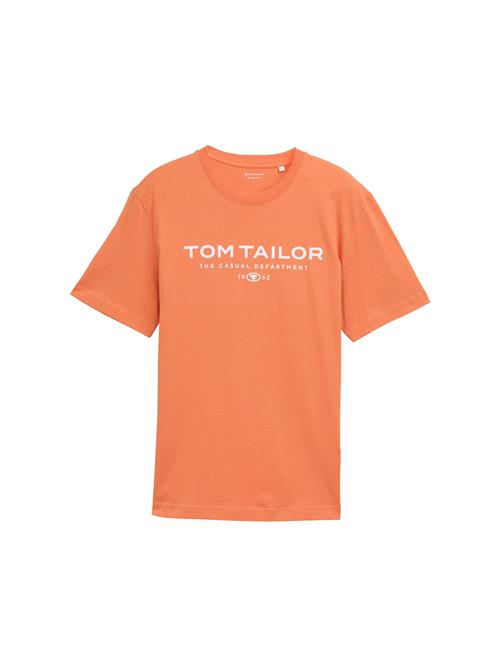 TOM TAILOR Bluser & t-shirts  koral / hvid