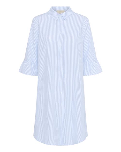 Cream Blusekjole 'Amala '  himmelblå / hvid