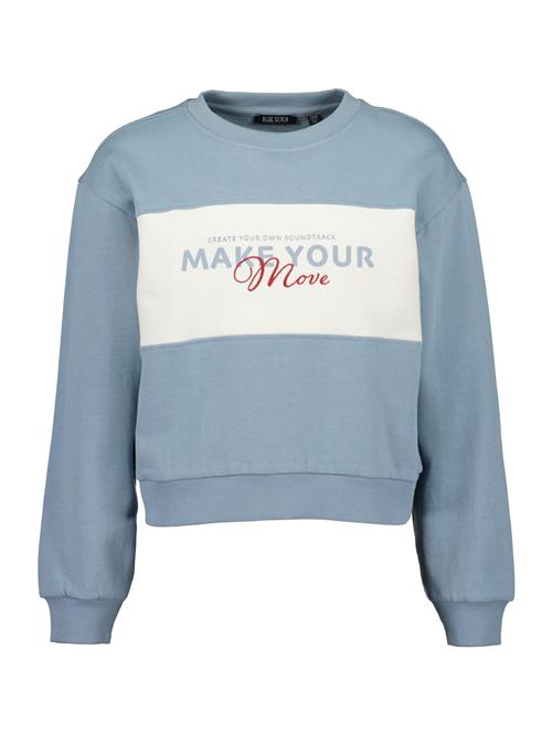 BLUE SEVEN Sweatshirt  opal / rød / hvid