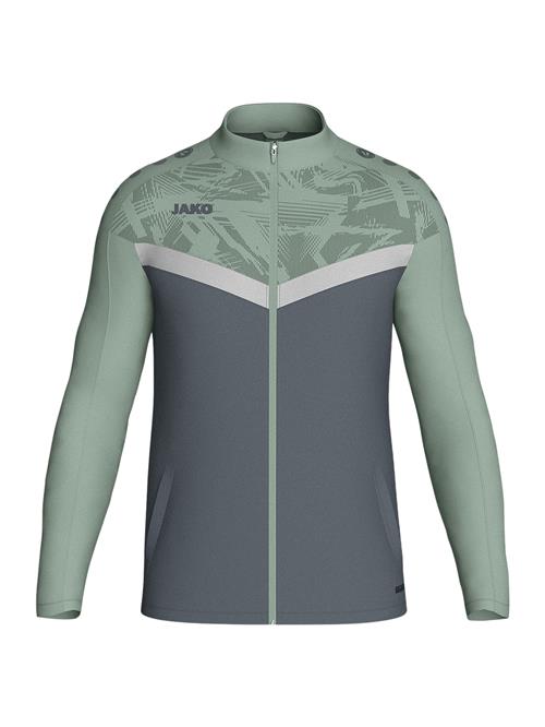 JAKO Sportsjakke  grå / mørkegrå / grøn
