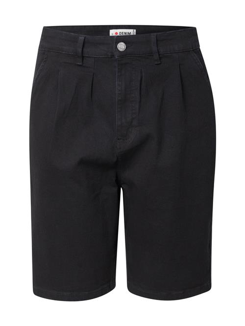 Denim Project Jeans med lægfolder  sort