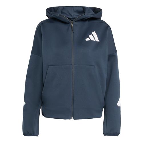 ADIDAS SPORTSWEAR Sportssweatjakke 'Z.N.E.'  navy / hvid