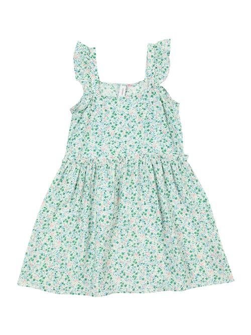 Vero Moda Girl Kjole 'VMIRIS DITSY'  blå / gran / lyserød / hvid