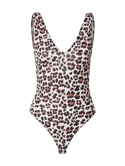 ABOUT YOU Shirtbody 'Desiree'  beige / ecru / sort