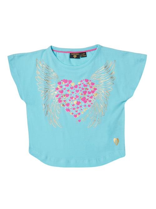 KOROSHI Bluser & t-shirts  turkis / guld / pink / hvid