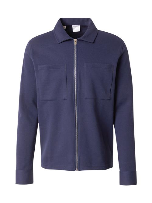 SELECTED Sweatjakke 'SLHJackie'  navy