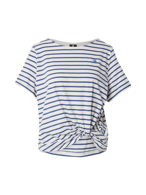 G-STAR Shirts  blå / hvid