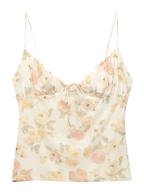 Pull&Bear Overdel  lysegul / pastelgrøn / lyserød / hvid