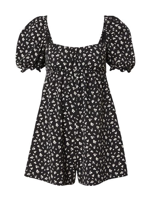 Miss Selfridge Jumpsuit  sort / hvid