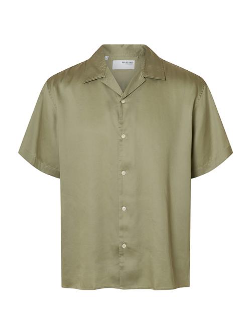 SELECTED Skjorte 'SLHCHARLIE'  khaki