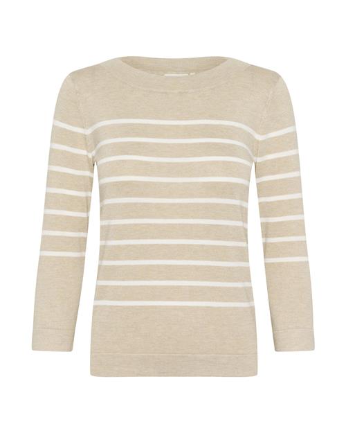 Kaffe Pullover 'KALizza'  creme / beige-meleret