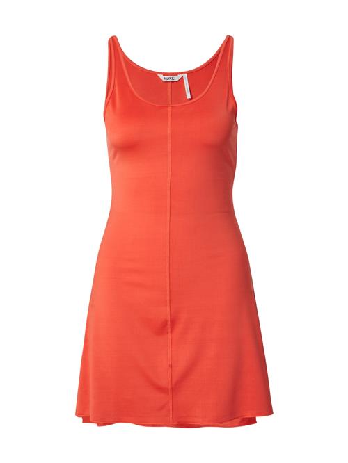 Monki Kjole  lys rød