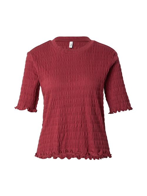 ONLY Shirts 'ONLGAILA'  vinrød