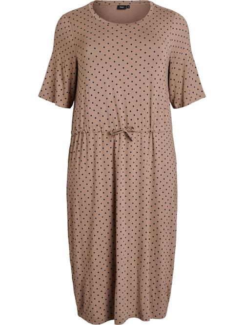 Zizzi Kjole 'Pira'  brun / sort