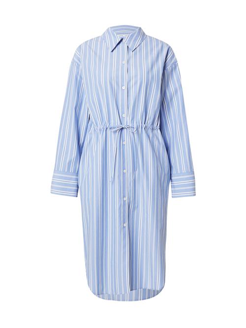 Samsøe Samsøe Blusekjole 'Sacatan'  lyseblå / hvid